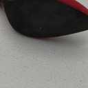 Shoe'N Tale Women Stretch Suede Chunky Heel Over The Knee Boots Thigh High for Women (7.5, Red)