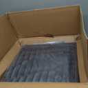 Hobestluk 3 in 1 Bean Bag Chair Giant Bean Bag Chairs Convertible Bean Bag Floor Cushion with Machine Washable Cover, Beanbag Chairs for Adult (Dark Grey)