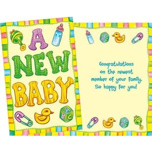 Stockwell Greetings New Baby Greeting Card