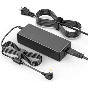 19V Power Supply Compatible with Asus Monitor 27 24 23 22 inch VX238H, VX238H-W, VX228, VX228H, VX248, VX248H, MX279H, VX239H, VX279H, VX229H, MX239H, LS248H, VG278Q Gaming Monitor Power Cord