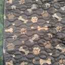 Brown Dog Mat Size Large