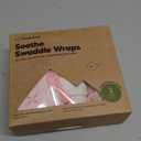 3-Pack Organic Baby Swaddle Sleep Sacks - Swaddles for Newborns, Infant 3-6 Months, Baby Girls, Boys, Soft & Snug Newborn Sleep Sack, Nursery Swaddling Blankets (Blossom, L)