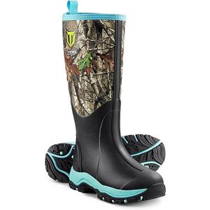 TIDEWE Hunting Boot for Women, Insulated Waterproof Sturdy Women's Hunting Boot, 6mm Neoprene and Rubber Outdoor Boot Next Camo G2 Size 9
