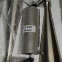 Oneach 25.75" Table Lamps Set of 2 for Living Room Bedroom, Bedside Lamp 3-Way Dimmable Touch Control, Modern Silver Nightstand Light Fabric Shade Vintage Accent Style