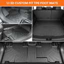 Floor Mats for Ford Edge 2007-2014 & Lincoln MKX 2007-2015