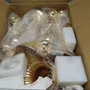 10pcs of Flower Vases for Wedding: 22" Tall Gold Table Centerpiece Vases