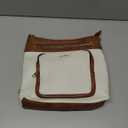 Telena Hobo Bags for Women Leather Purses Crossbody Bag Multi Pockets Large Shoulder Bags with Adjustable Strap Beige and Brown