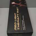 LITDUCK Body Red Light Therapy Mat, Eligible Red Light Therapy Blanket, 325pcs 2in1 LEDs(660nm& 850nm), Premium Leather, Adjustable Timer & Intensity 36.3"*15.8"