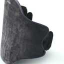 Sunbeam Heating Pad Wrap for Back Pain Relief with Auto Shut Off and Moist Heating Option 23 x 15" Slate Grey