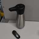 AIKE Magnetic Charging Waterproof Automatic Soap Dispenser for Liquid Soap Spot Resist Stainless Finish 14fl.oz. Model AK1337