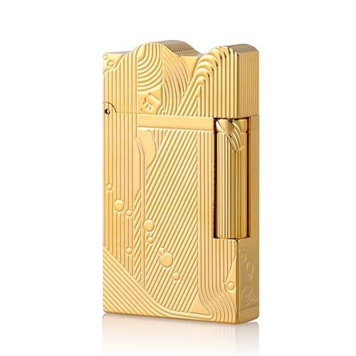 JTDunant Trench Sleeping Mermaid Lighter, Sanji One-Piece Lighter, Refillable, Cling Sound, Adjustable Soft Flame, Gift for Men Dad Boyfriend Husband, Without Butane (Creative Lighter lid)