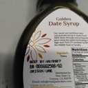 Royal Palm Store Golden Date Syrup (12oz) - 100% Pure Date Molasses, Natural Sugar Substitute, No Added Sugar, Vegan, Non-GMO, Gluten-Free, BBD 08/2027