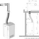AIKE Air Tap Wash+Dry High Speed Hand Dryer,110-120V Polished,Model AK7120 | Air Tap Series Wash and Dry,Standard Height for Most Sinks,High Speed for Commercial Bathroom,Stainless Steel Finish