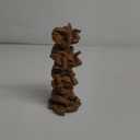 Design Toscano NG33769 Hear-No, See-No, Speak-No Evil Stacked Elephants Collectible Statue, Single,Medium (Twin)