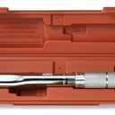 Neiko PRO 03707B 3/8" Torque Wrench, 3/8 Drive SAE, 15-80 Ft-Lb, 14 Length, Adjustable Click Torque Wrench, Chrome Vanadium Cr-V Steel