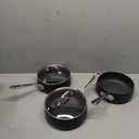Calphalon Premier™ Hard-Anodized Nonstick Cookware, 5-Piece Pots and Pans Set