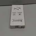 Renawe Small Kitchen Sink Soap Tray for Counter Soap Dish Dispenser Holder Wooden Risers Stand for Bathroom Decor Farmhouse Wood Pedestal Kitchen Accessories Countertop Vanity Counter Decorative Tray (8.7x4 inch, Brown)