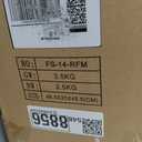 YUEMA Battery Operated Powered 14 Inch Floor Fan High Velocity Rechargeable Fan Cordless Metal Blade Portable Fan for Camping Travel Patio Tent Indoor Outdoor 360 Degree Manual Tilt 12 Speed