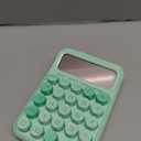 Mr. Pen- Mechanical Switch Calculator, 12 Digit Large LCD Display, Green with Big Buttons, Mechanical Switch Calculator for Home, School, Office