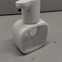 Automatic Liquid Soap Dispenser with 500ml /17oz Capacity, Touchless Soap Dispenser with 4 Level Adjustable, Rechargeable, Wall-Mounted, Waterproof for Kitchen, Bathroom, Hotel, Restaurant (Whtie)