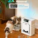 oneisall Air Purifiers for Home Pets with Double-Sided Washable HEPA Filters, Large Rooms Up to 2200Ft, Air Purifier for Dander, Odors, Allergens, Pet Fluff Hairs,Pollutants, Smoke, and Dust, PP02