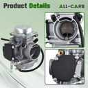 ALL-CARB Carburetor Replacement for Polaris Sportsman 335 1999-2000 Xplorer 500 1997 Sportsman 300 2008-2010 Sportsman 500 1996-2000 Carb