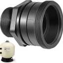 154714 Bulkhead Replacement Parts 2-Inch Kit Fitting Union Fit for Triton II Pool and Spa Sand Cartridge Filter TR50, TR60, TR100, TR140