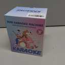 Mini Karaoke Machine with 2 Wireless Microphones for Kids, Kids Toys for Girls and Boys, Portable Bluetooth Speaker Gift for Girls 4, 5, 6, 7, 8+ Year Old Birthday Party(White)