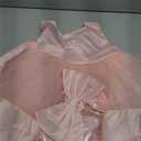 3M-6T Toddler Girl Bowknot Backless Tutu Gown Ruffle Lace Tulle Dress Baby Party Dresses with Headwear (Pink, Small)