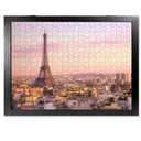 ALL4JIG Premium Wooden Puzzle Picture Frame with 5-Puzzle Storage Capacity for 1000 Piece Puzzles, Tool-Free Easy Assemble Display, Non-Glue Mounting Kit & Hanging Hardware Included (29" x 25")