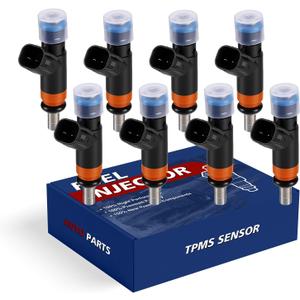 Fuel Injectors 05037479AA FJ732 4Holes Fits for:2009-2017 Ram 2500 5.7L 2009-2018 Ram 1500 for:2010-2016 2018 Dodge Charger Durango for:Jeep Grand Cherokee Set of 8 Hemi 5037479AC