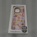 ChiCsFleur for iPhone 13 / iPhone 14 Case, TPU Phone case with Camera Protection for Women Girls Teens - Pink Preppy Collage Gift Y2K Disco Vogue Cowboy Bow Design Lemon Swan Aesthetic Unique (PartyLace)