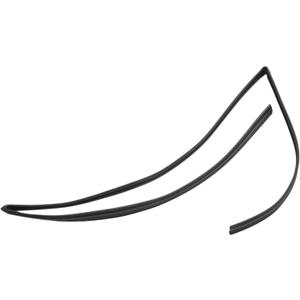 Motoforti Door Window Run Channel Seal, Weatherstrip Glassrun Channel Seal Strip, for Toyota Corolla 2004-2013, Rubber, Front Right, No.6814112511, Black, 1 Pc