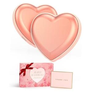 Hand Warmers Rechargeable - 2PCS Cute Heart-Shaped 5200mAh Electric Hand Warme