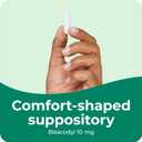 Dulcolax Stimulant Laxative Medicated Suppositories, Predictable & Effective Constipation Relief, Bisacodyl 10 mg, 28 Count, Stimulant Laxatives