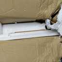 Furinno WRIGHT Book Shelf, 3-Tier Modern Bookshelf, Bookcase with Closed Back, 11.6" x 24.5" x 35.3", for Living Room, Bedroom, Home Office, Soft White