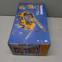 Large Crane Truck Toy with Extendable Crane Arm, Lights & Siren Sounds, Assemble & DIY Truck Engineering Vehicle Toy for Boys Girls Christmas Birthday Gifts Kids Toys for 3 4 5 6 7 8 Years Old