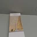 PEIDUO Artificial Tree for Christmas Decorations, 2FT Birch Tree with LED Lights, Warm White Fairy Lights Spirit Tree Lamp for Home Indoor Tabletop Centerpiece, Battery Powered, Timer