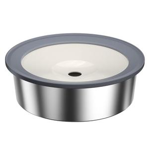No Spill Dog Water Bowl, 1.5L Stainless Steel Slow Drinking Water Dish Dispenser, Spilling Drip & Splash Proof Slobber Stopper for Dogs Cats Messy Drinkers