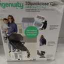 Ingenuity Ingenuity 3Dquickclose CS+ Compact Fold Stroller Lightweight Stroller with Oversized Canopy, Extra-Large Storage and Compact Fold, Black