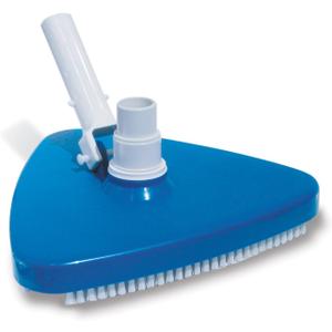 Poolmaster 18510 Triangle Vinyl Liner Swimming Pool Vacuum, Essential Collection,Neutral,Medium Blue