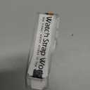 White FKM Rubber watch band with quick release mechanism to fit TAG Heuer Connected E3 and E4 45 mm smart watches.