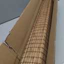 UNISHADES Cordless Bamboo Roman Shades for Windows, Blinds Size (30.5" W 48" H) Colour (Highfield Teak)