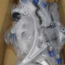 4.0 Gallon Self-Pressurized Water Tank, Portable Camping Shower Water Storage with Spray Hose Bumper Mount or Bed Mount for Pick-up Trucks & Off-Road Vehicles Outdoor Activities Water Supply