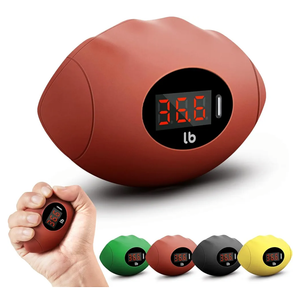 Hand Grip Strengthener, Rechargeable Digital Grip Strength Trainer up 220.4 Lbs(100kg) Hand Grip Exerciser Equipment for Strength Training-Forearm-Gripper-Finger, Stress Balls for Adults/Kids