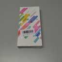 2 x YWXTW EZ Alignment for Samsung Galaxy Z Flip 6/Z Flip 7 FE Screen Protector, 2 PCS Front Tempered Glass Cover Screen Protector+1 Set Camera Lens Protector, Bubble Free & Anti Scratch (Multi-Coloured 1+2)