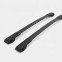 2 PCS US Stock Black Cross Bars for Subaru XV Crosstrek 2018-2023 Roof Rack Rail