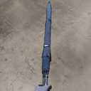 72 Inch Large Umbrellas For Rain Heavy Duty Huge Golf Umbrella Windproof Double Canopy Vented (Blue)