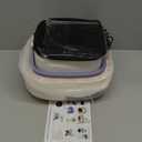 Portable Washing Machine, 12L Upgraded Mini Washing Machine With Spin Basket, Foldable Washer Cleaning for Underwear, Baby Clothes Socks and Small Items, Small Washer for Apartments, Dorm,RV (Purple)