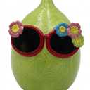 EDL 6.3IN CERAMIC TBL DECOR LIME